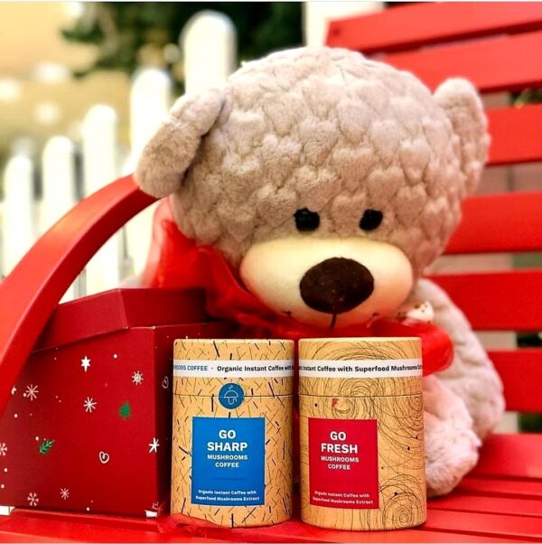 Mushroom Coffee - Go Glow, Go Sharp, Go Tireless