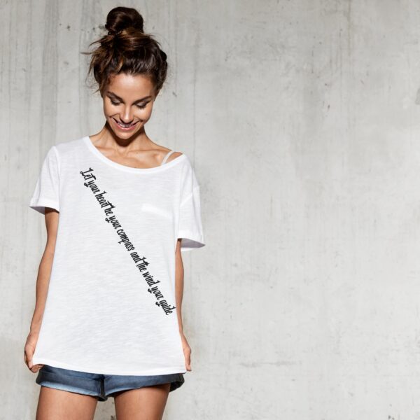 "Let your heart be your compass" T-shirt