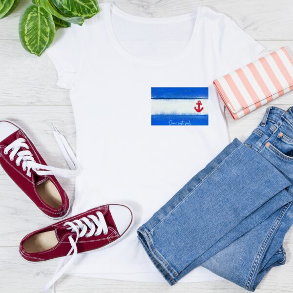 "Anchor in Nautical State" T-shirt